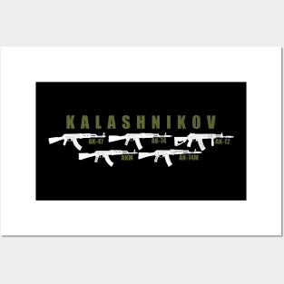 Generation of the Kalashnikov (white version) Posters and Art